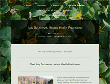Tablet Screenshot of biofieldhealing.com